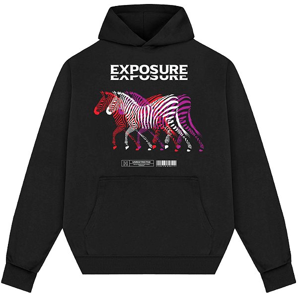 Blusão Blusa de Moletom Canguru Streetwear - Exposure