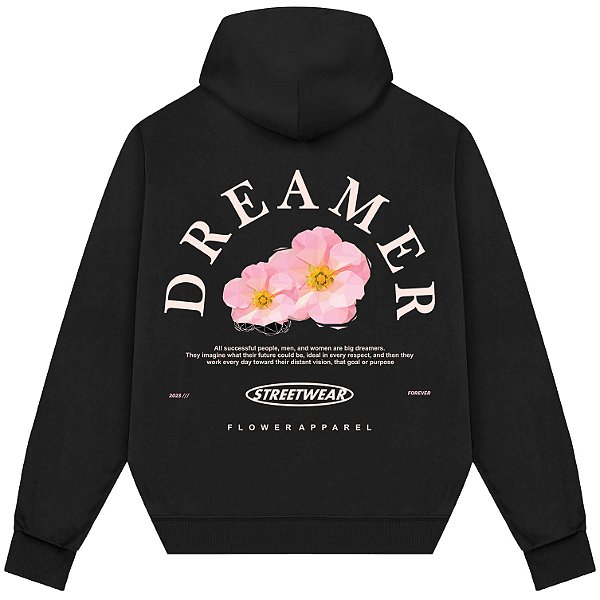 Blusão Blusa de Moletom Canguru Streetwear - Dreammer Summer