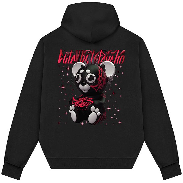 Blusão Blusa de Moletom Canguru Streetwear - Cute Psycho