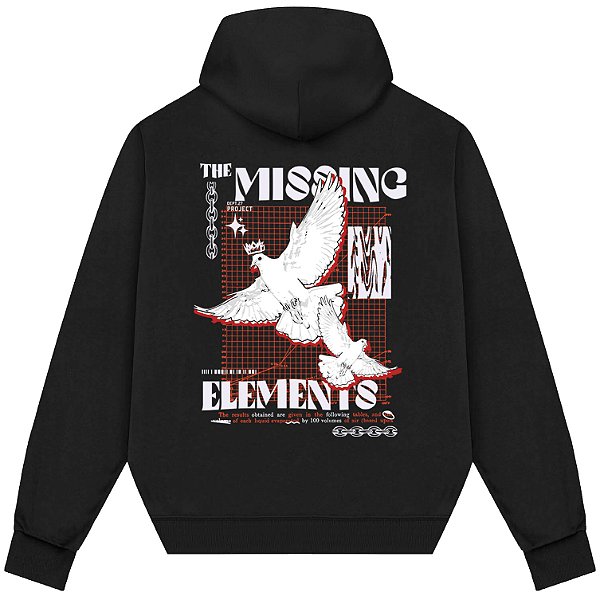 Blusão Blusa de Moletom Canguru Streetwear - The Missing Elements