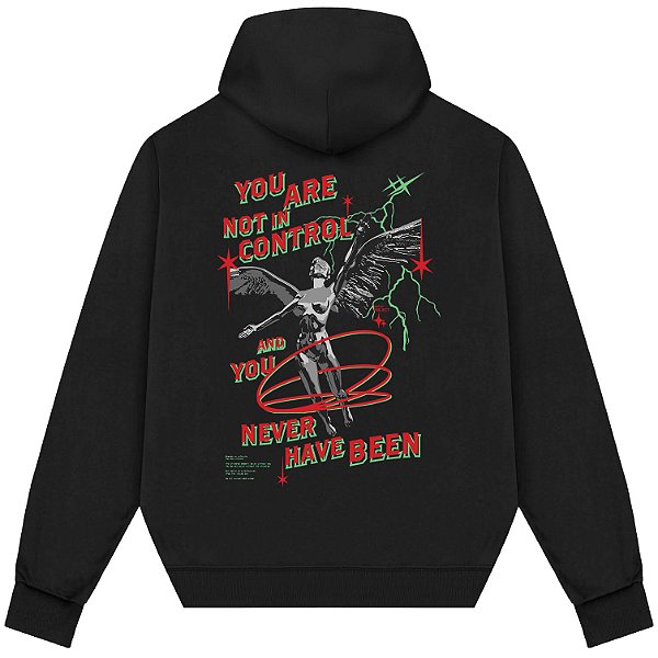 Blusão Blusa de Moletom Canguru Streetwear - You Are Not Control