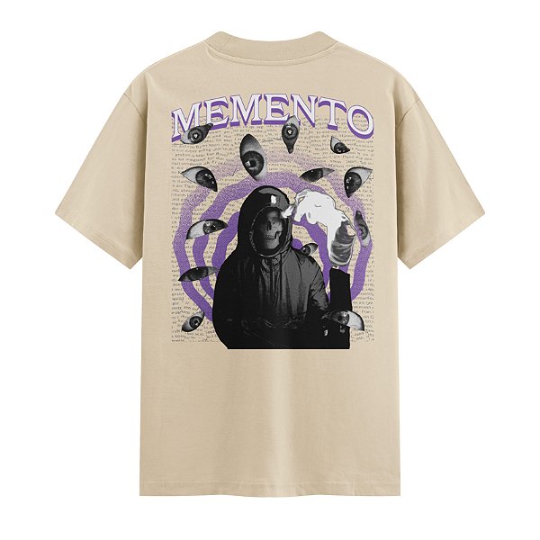 Camiseta Streetwear Masculina 100% Algodão Fio 30.1 - MEMENTO 07