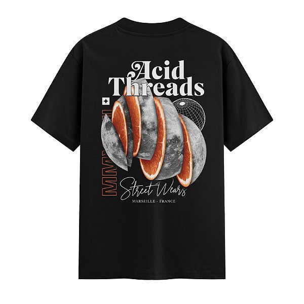 Camiseta Streetwear Masculina 100% Algodão Fio 30.1 - ACID THREADS 12