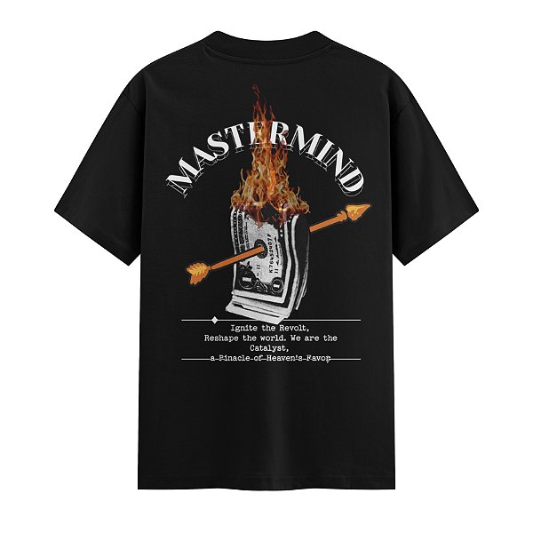 Camiseta Streetwear Masculina 100% Algodão Fio 30.1 - MASTERMIND 15