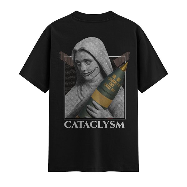 Camiseta Streetwear Masculina 100% Algodão Fio 30.1 - CATACLYSM 25
