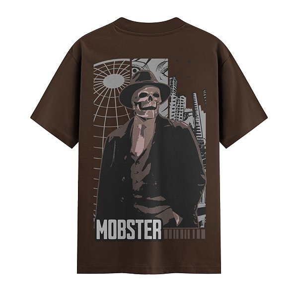 Camiseta Streetwear Masculina 100% Algodão Fio 30.1 - MOBSTER 27