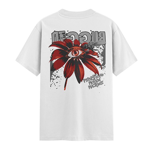 Camiseta Streetwear Masculina 100% Algodão Fio 30.1 - BUGGED 32