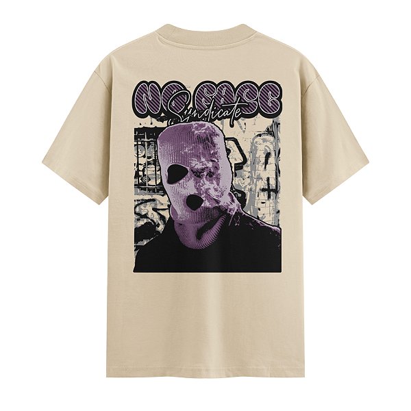 Camiseta Streetwear Masculina 100% Algodão Fio 30.1 - NO FACE 45