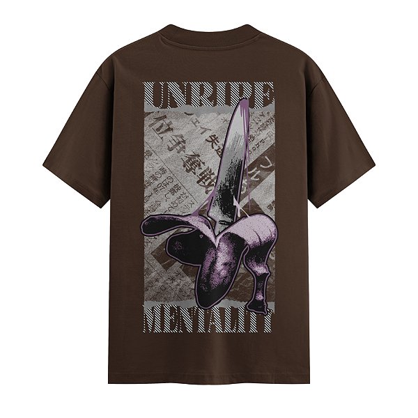 Camiseta Streetwear Masculina 100% Algodão Fio 30.1 - UNRIPE MENTALITY 48