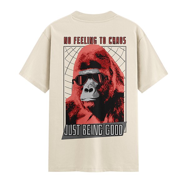 Camiseta Streetwear Masculina 100% Algodão Fio 30.1 - JUST BEING GOOD 51