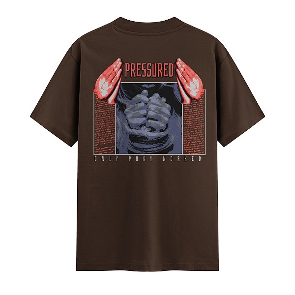 Camiseta Streetwear Masculina 100% Algodão Fio 30.1 - PRESSURED 53