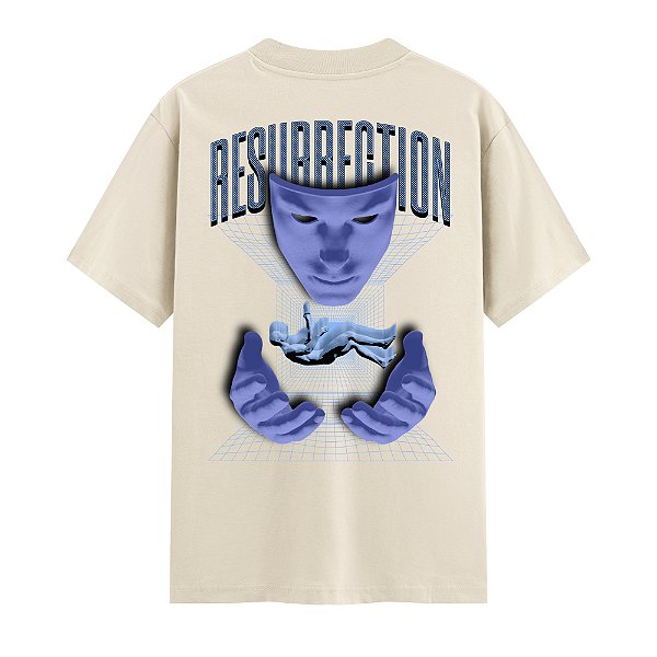 Camiseta Streetwear Masculina 100% Algodão Fio 30.1 - RESURRECTION 57