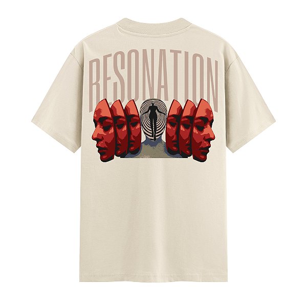 Camiseta Streetwear Masculina 100% Algodão Fio 30.1 - RESONATION 75