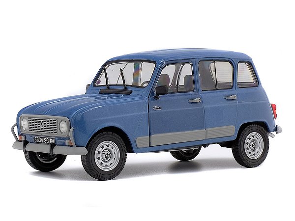 Renault 4L GTL Clan 1:18 Solido Azul