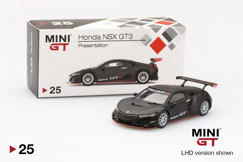 Honda NSX GT3 Presentation Exclusive 1:64 Mini GT Fosco