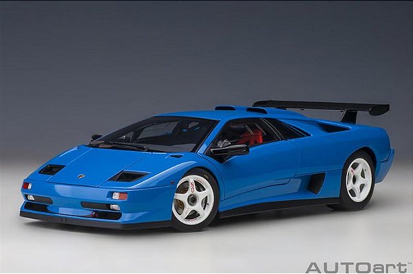 Lamborghini Diablo SV-R 1:18 Autoart Azul