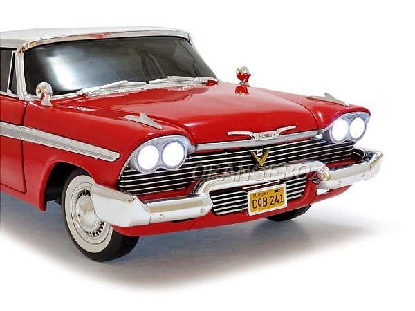 1:18 Auto World 1958 Plymouth Fury Christine Sale Version Partially Restauré eBa