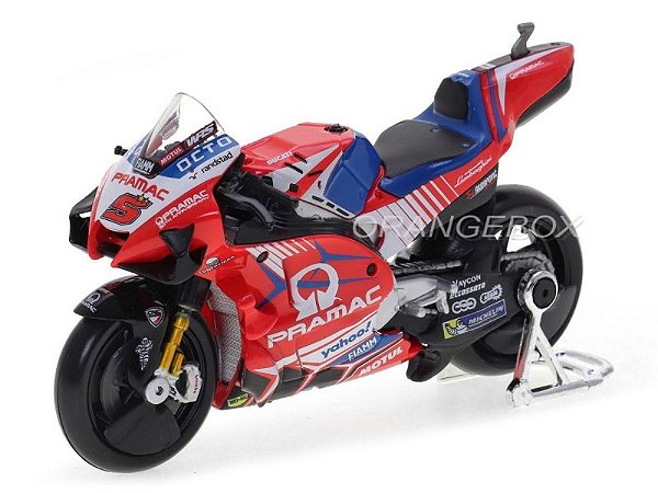 Ducati Pramac Racing 5 Johann Zarco Moto Gp 2021 1:18 Maisto