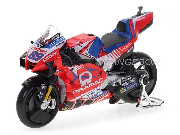 Ducati Pramac Racing 89 Jorge Martin Moto Gp 2021 1:18 Maisto