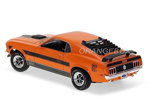 FR] Maisto FORD MUSTANG MACH 1 1970 ORANGE 1:18