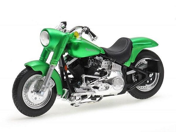 Harley Davidson FLSTF Street Stalker 2000 Maisto 1:18 Série 37