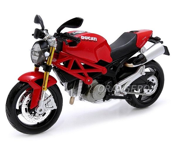 Ducati Monster 696 1:12 Maisto Vermelho