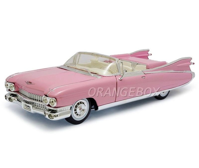 Cadillac Eldorado Biarritz 1959 1:18 Maisto Premiere Edition Rosa