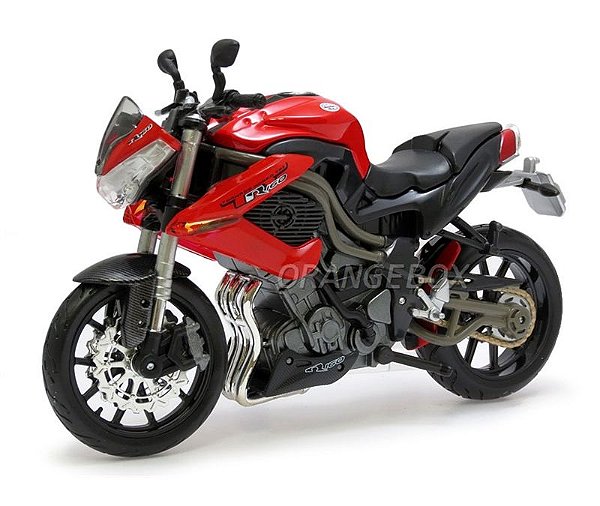 Benelli Tornado Naked TER R160 Maisto 1:12 Vermelho