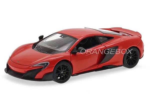 McLaren 675LT Coupe1:24 Welly Vermelho