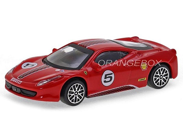 Ferrari 458 Challenge Bburago 1:43 Vermelho