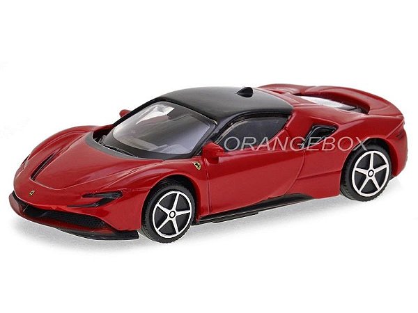 Ferrari SF90 Stradale Bburago 1:43 Vermelho