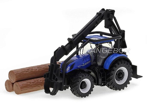 Trator Florestal New Holland T7.315 Hd Bburago