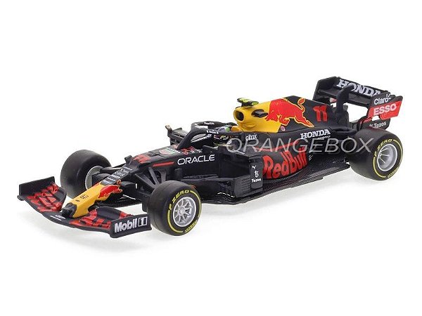Fórmula 1 Red Bull RB16B Sergio Perez 2021 1:43 Bburago + Display c/ Piloto