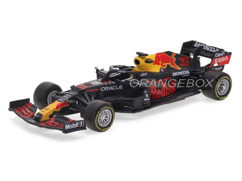 Fórmula 1 Red Bull RB16B Max Verstappen Campeão Mundial 2021 1:43 Bburago