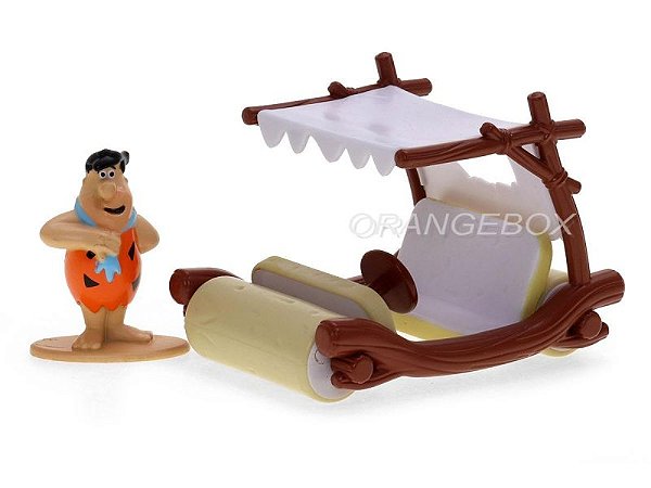 The Flintstones Flintmobile + Fred Flintstone Jada Toys 1:32