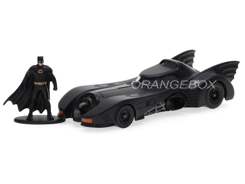 Batman Batmobile 1989 + Figura Batman 1:32 Jada Toys