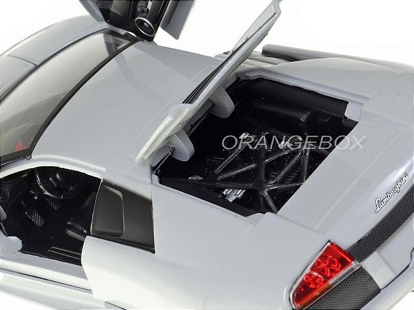Jada Toys Hyper-Spec 1:24 Lamborghini Murcielago LP640 Die-cast Car – Yellow/Black Model - View #7