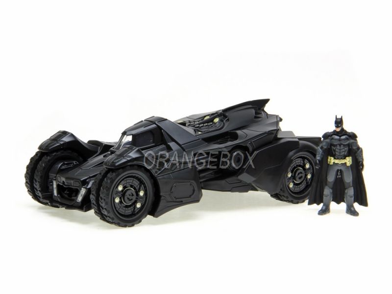 Batman Arkham Knight Batmobile   Figura Batman (em metal) Jada Toys 1:24
