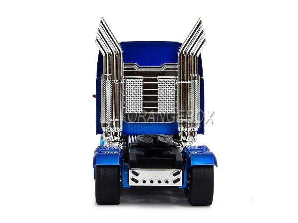 Jada 1/64 Western Star 5700 XE – Optimus Prime Bleu, Transformers, Boîte D'origine