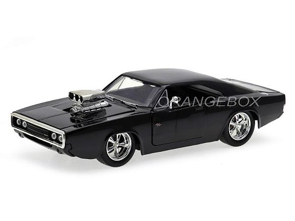 Dom's Dodge Charger R/T 1970 Fast and Furious Velozes e Furiosos Jada Toys 1:24