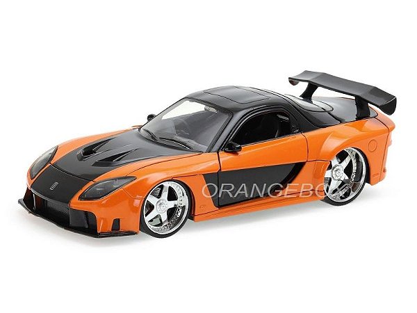 Han's Mazda RX-7 Velozes e Furiosos Jada Toys 1:24