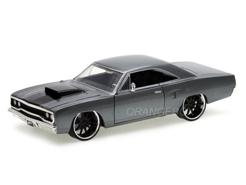 Dom's Plymouth Road Runner Velozes e Furiosos Fast and Furious Jada Toys 1:24