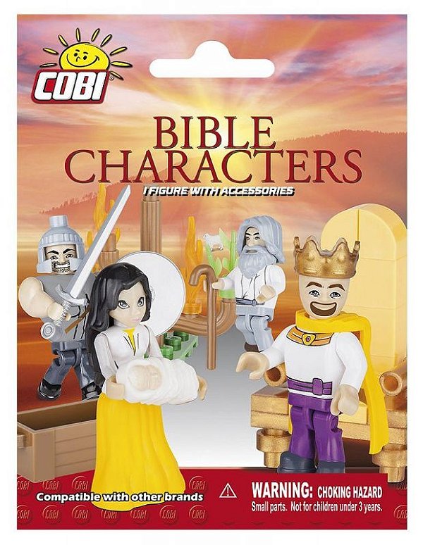 Figuras com acessórios para Montar - Personagens Bíblia Cobi (sortidos)