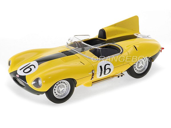 Jaguar D-Type #16 24 Horas Le Mans 1957 1:18 CMR
