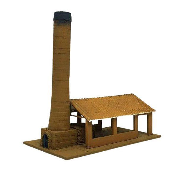 Olaria com Prédio 1:87 HO Dio Studios