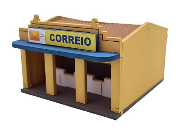 Prédio Comercial Correio  Mod.07 1:87 HO Dio Studios