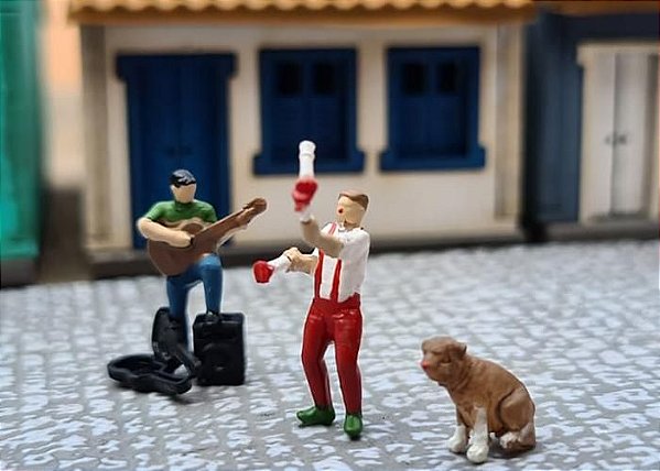 Figuras Mod.18 (Artistas) 1:87 HO Dio Studios
