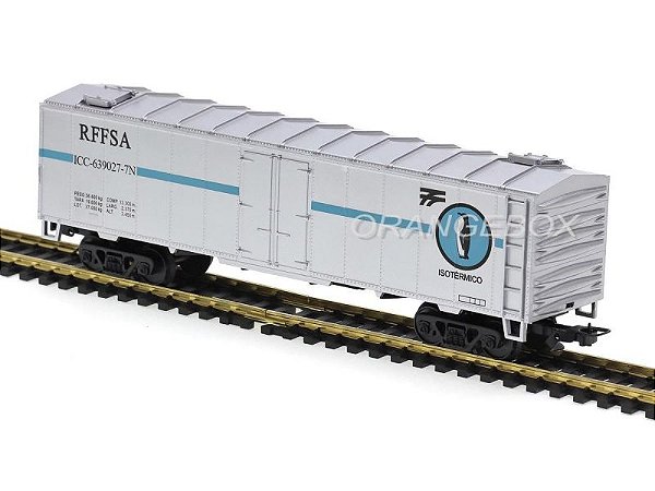 Vagão Isotermico RFFSA 1:87 HO Frateschi - 2015 - 20 anos! Loja on-line ...