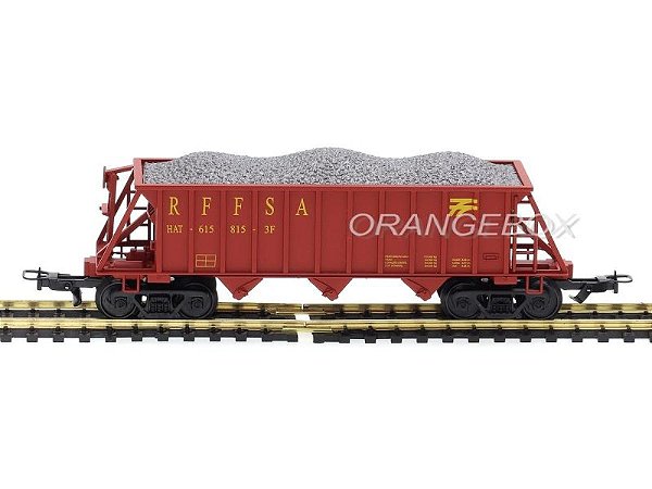Vagão Hopper Hat RFFSA 1:87 HO Frateschi - 2093 - 20 anos! Loja on-line ...