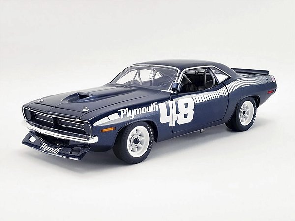 Plymouth Trans Am Barracuda 1970 Pilot Car Edição Limitada 1:18 Acme